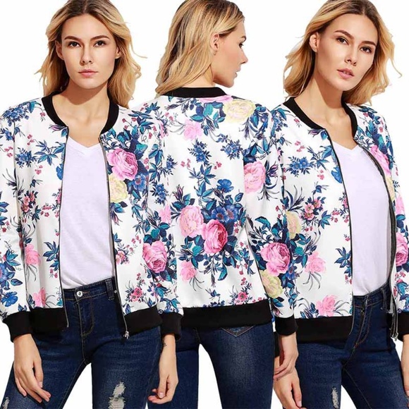 Flower spring jacket LAST ONE! - Picture 7 of 8